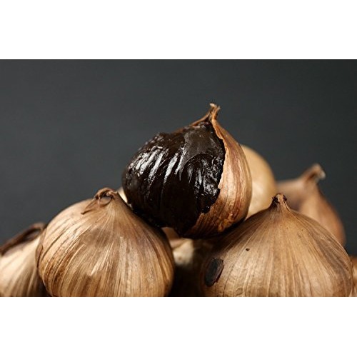 RioRand Black Garlic 320g Whole Black Garlic Aged for Full 90 Days Black Garlic Jar 0.7 Pounds